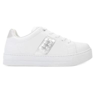Imagem de Tenis feminino ramarim 93121 promoção, BRANCO PRATA, 37
