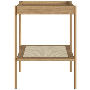 Imagem de Mesa Lateral Para Sala De Estar Industrial Indy A03 Hanover Dourado