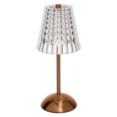 Imagem de Luminária de Mesa Led 3 Tons Usb Leumina Dourada Wolff