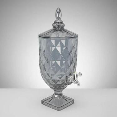 Imagem de Suqueira de Vidro 5 Litros Dimond Fumê Em Casa Tem