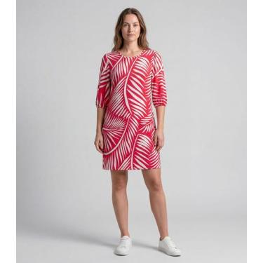 Imagem de Vestido Midi Com Manga Flare 3/4 Infinita Cor Vermelho, M, Vermelho