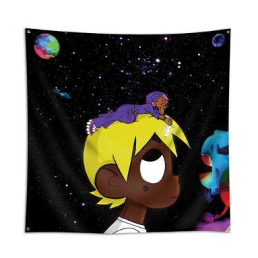 Imagem de Tapeçaria Lils Uzis Verts Flag Art 90x90cm 100% poliéster - yiweisai