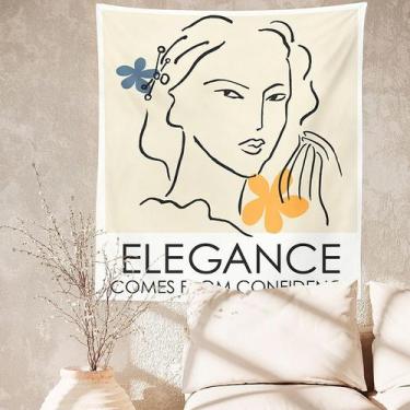 Imagem de Estética de sala de parede Tapestry Elegance Beauty 150x100cm - yiweis