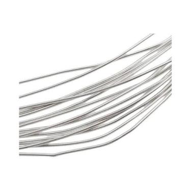 Imagem de Fio De Cobre Prateado E Dourado 10 Gauge, Metal Flexível Para Artesana