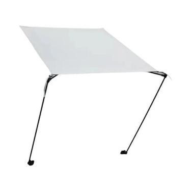 Imagem de Cadeira Dobrável De Praia Com Sombrinha Para Camping, Pesca E Lazer - 