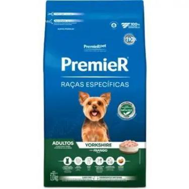 Imagem de Ração Seca Premier para cães adultos da raça Yorkshire, 1kg.