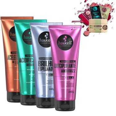 Imagem de Kit Haskell 4 Supermáscaras 240gr