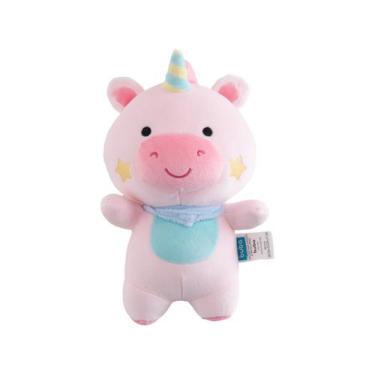 Imagem de Bichinho de Pelúcia Turminha Soft Buba, Rosa, Unicórnio