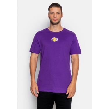 Imagem de Camiseta NBA Estampada Los Angeles Lakers Masculino-Masculino