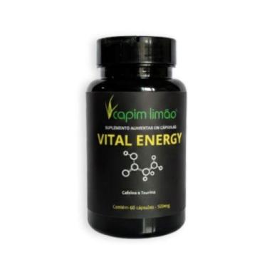 Imagem de Vital Energy 500mg 60 caps - Capim Limão