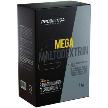 Imagem de Mega Maltodextrina Probiótica 1kg Sabor Laranja - Probiotica