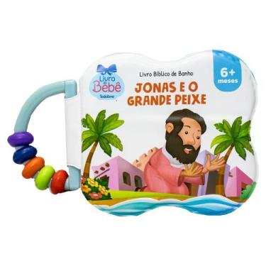 Imagem de Livro - Livro Bíblico de Banho: Jonas e o Grande Peixe