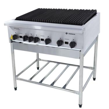 Imagem de Char Broiler A Gás 90 Cm Profissional Com Pés Venâncio Cggp90