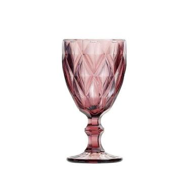 Imagem de Taça Para água Suco Diamond Lilas Lyor 260ml