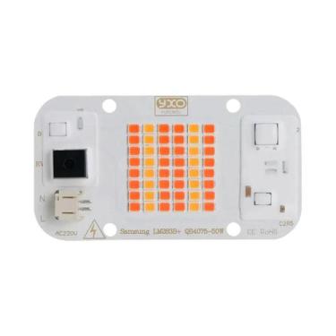 Imagem de Lâmpada LED COB De 50W Sem Driver Para Cultivo De Plantas, Espectro Co