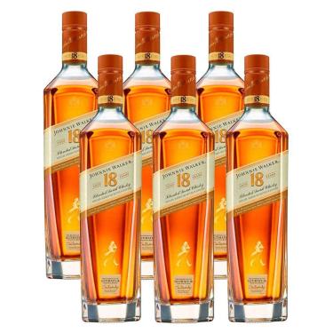 Imagem de Whisky 18 Anos 750ml 6 Unidades Johnnie Walker
