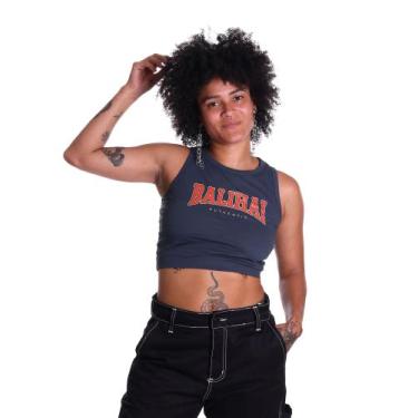 Imagem de Cropped bali hai college big - Bali Company, Azul, pp
