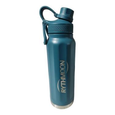 Imagem de Garrafa Térmica Rythmoon Inox - 950ML, Unico, Aqua