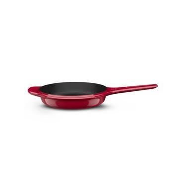 Imagem de Frigideira em Ferro Fundido Esmaltado com 26cm Expert Vermelha - Electrolux