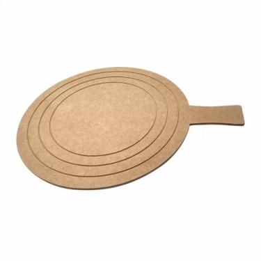 Imagem de Pá De Pizza De Madeira Para Montagem 40cm 5 Em 1 - VH Planejados