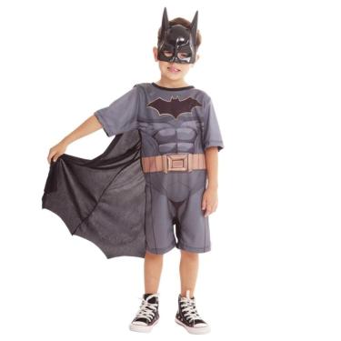 Imagem de Fantasia Batman com Máscara Tamanho M - Nova Brink