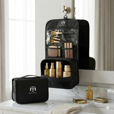 Imagem de Necessaire Organizadora Moda Travel Maquiagem Viagem