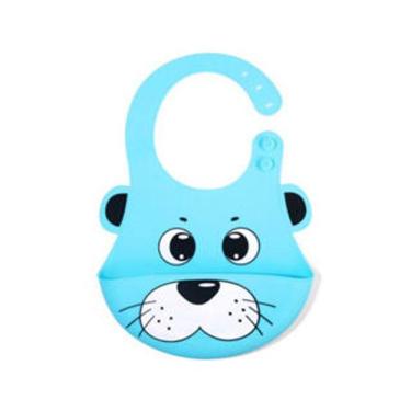 Imagem de babador infantil silicone Ursinho- Tudo em Caixa