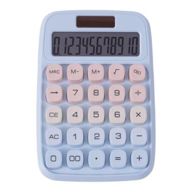 Imagem de Calculadora Retrô Mecânica Candy Color 12 Dígitos Solar