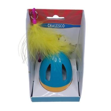 Imagem de Brinquedo Chalesco Play Cat Pop para Gato, Azul