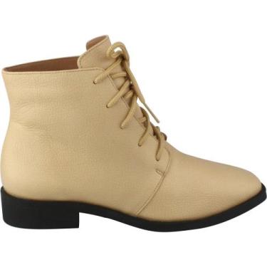 Imagem de Bota Tabita 10472290 - Amêndoa, Creme, Feminino, 38