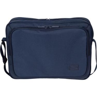 Imagem de Pasta Executiva 2 Compartimentos Notebook Easy Azul Marinho - Sestini,