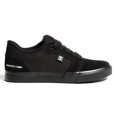 Imagem de Tênis DC Shoes Anvil Blast SM25 Black/Black/BLack, Preto, 34