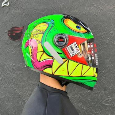 Imagem de Capacete LS2 FF358 Rampage Green, 56, Verde
