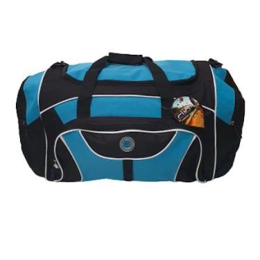 Imagem de Bolsa de viagem clio alça transversal resistente grande 8052, Azul