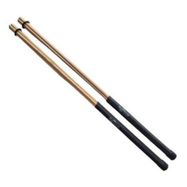 Imagem de Baqueta Rod Stick Bamboo Fina Silent Spanking, Preto