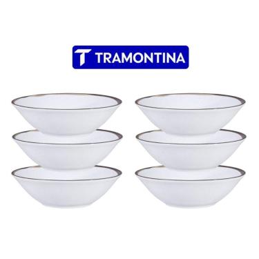 Imagem de Conjunto 6 Tigelas Bowls Canyon Porcelana 18 cm Tramontina