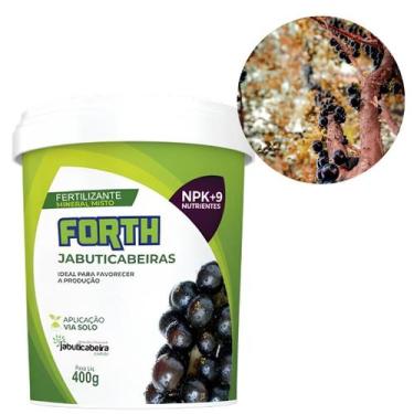 Imagem de Fertilizante Forth Jabuticabeira 400g Adubo para Jabuticabeira - forth
