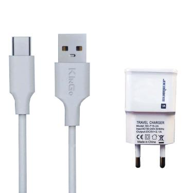 Imagem de Carregador 2 Metros para Motorola Moto G9 Power - Cabo USB C e Carregador