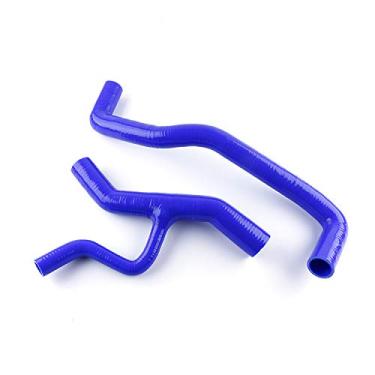 Imagem de LUXERAD Kit de mangueira de arrefecimento de silicone de desempenho de 3 camadas 4,5 mm para FO RD Mustang GT 4.6L V8 96-04 (azul)