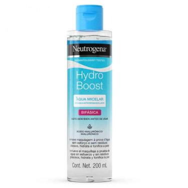 Imagem de Água Micelar Neutrogena Hydro Boost 200ml Bifásica