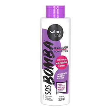 Imagem de Condicionador - S.O.S Bombástico Mega Hidratação, 300 ml, Salon Line, Salon Line, Branco