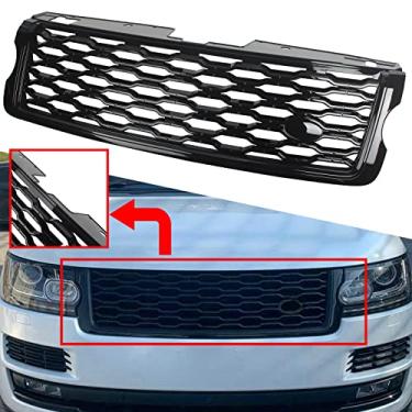 Imagem de FINMOKAL Adequado Para Range Rover Vogue L405 2013-2017 Grade De Para-Choque Frontal Brilhante Preto
