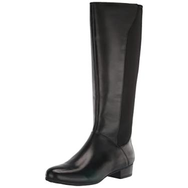 Imagem de Trotters Botas Femininas na Altura do Joelho, Preto, 11 Narrow