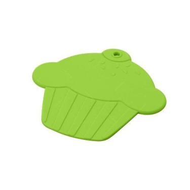 Imagem de Descanso De Panela Silicone Cupcake Verde Cozinha - +Az Design