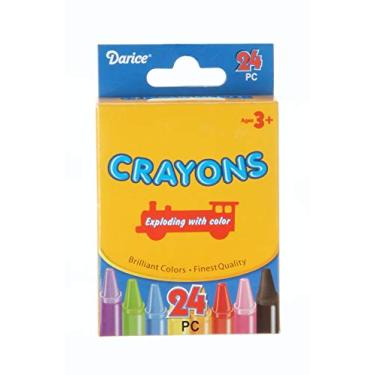 Imagem de Darice Giz de cera - 24 cores sortidas