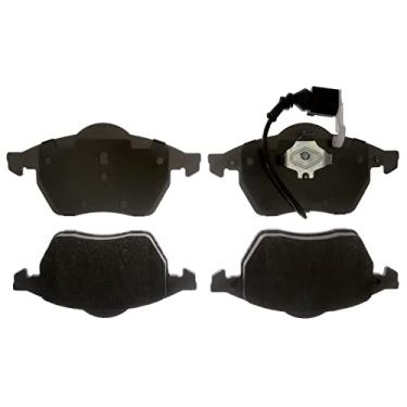 Imagem de ACDelco Conjunto de pastilhas de freio a disco dianteiro semi-metálicas 14D687AMF1 prata com sensor de desgaste