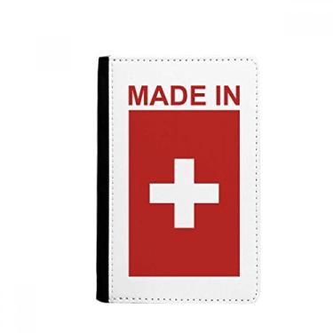 Imagem de Feito na Suíça Country Love Passaporte Notecase Burse Carteira Cartão, Multicolor