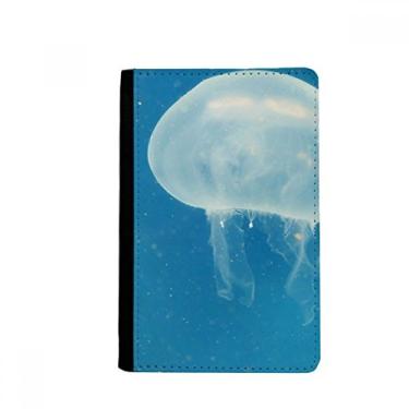 Imagem de Ocean Jellyfish Science Nature Picture Passport Holder Notecase Burse Wallet Cover Card Purse, Multicolor