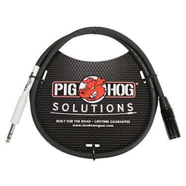 Imagem de Pig Hog PX4T6 XLR macho para cabo de instrumento TRS de 0,6 cm, 1,8 m
