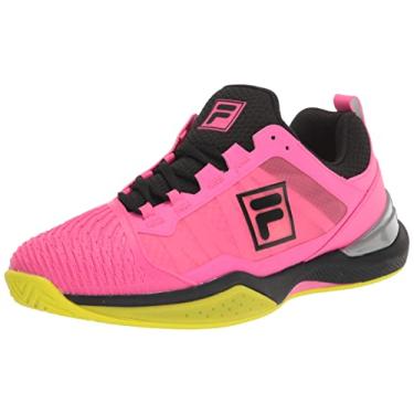 Imagem de Fila Tênis feminino Speedserve Energized, Rosa Knockout/amarelo de segurança/preto, 40